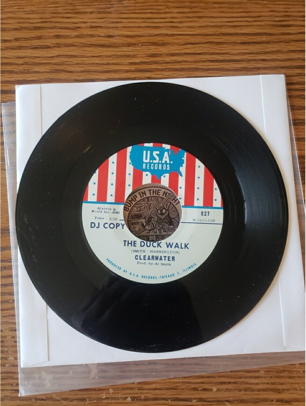 Clearwater The Duck Walk/Momee, Momee 45 RPM 7" Repro DJ USA Records